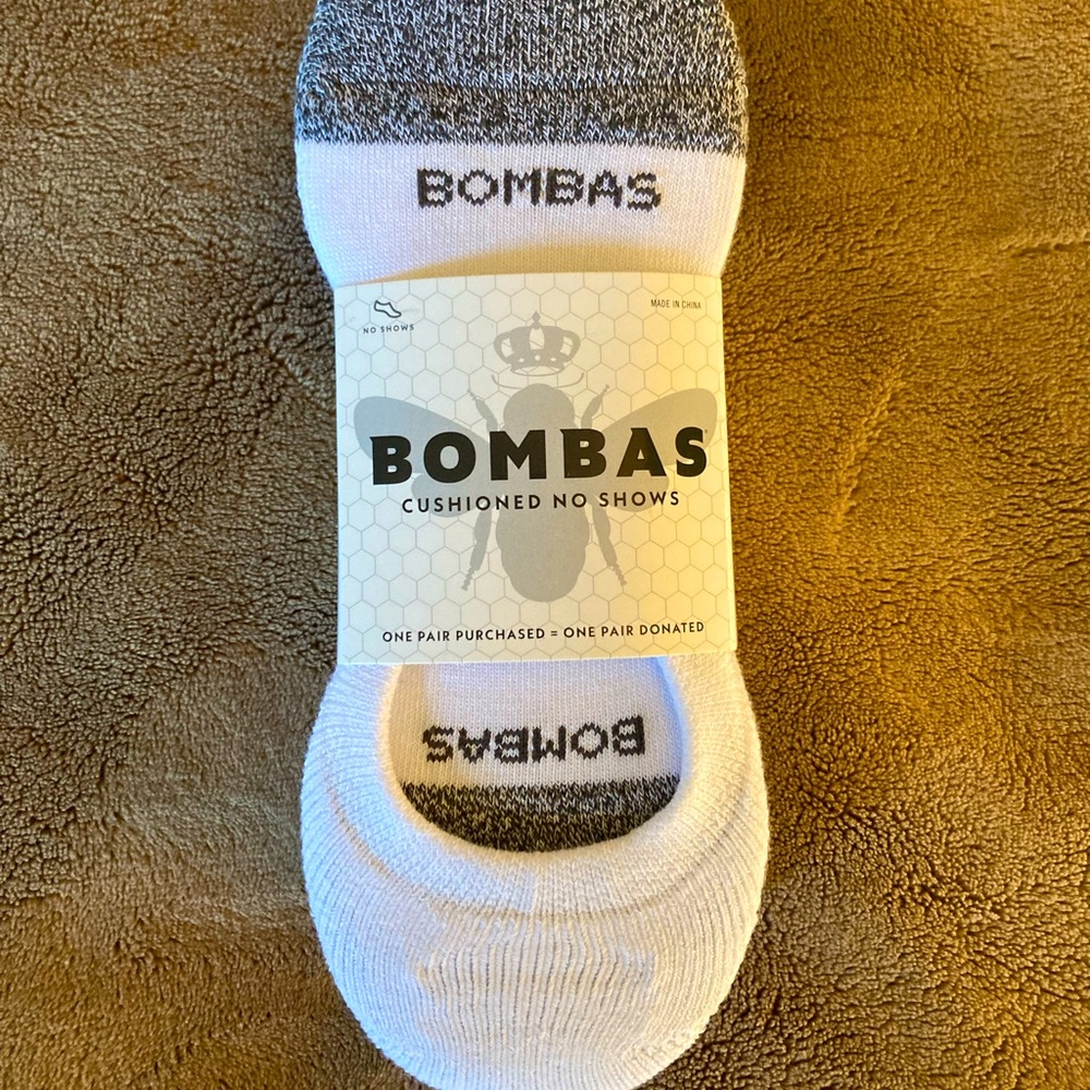 Bombas cushioned no show socks